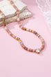 NATURAL SEMI PRECIOUS STONE BEADED CHARM NECKLACE | 80N92658
