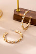 CLASSIC BAGUETTE HOOP EARRING | 80E61574
