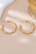 CLASSIC BAGUETTE HOOP EARRING | 80E61574