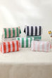 TRAVEL STRIPE COSMETIC MAKEUP POUCH BAG | 40P594