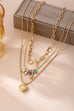 Cluster Charm Layered Mixed Chain Necklace | 80N92693