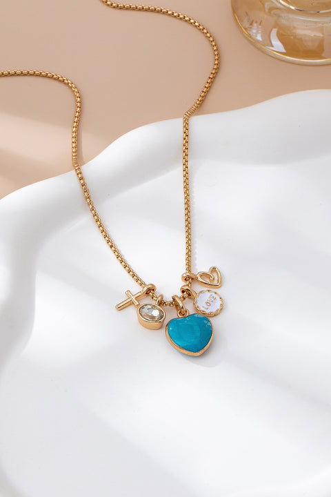 Cluster Charm Love & Faith Charm Necklace | 80N92686