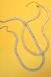 BAGUETTE STONE TENNIS NECKLACE | 40NK9660