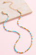 18K STAINLESS STEEL TARNISH FREE BEADED NECKLACE | 40NK9663