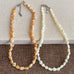 Iridescent Mother-of-Pearl Shell Nugget Necklaces | 40NK9664