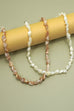 Iridescent Mother-of-Pearl Shell Nugget Necklaces | 40NK9664