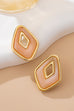 Enamel Geometric Stud Earrings Set | 80E61641