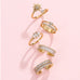 Baguette rhinestone cocktail eternity band Ring | 40R143