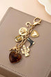 WESTERN HEART CROSS HAT BOOT HEART BAG CHARM | 80K096