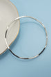 18K NON-TARNISH WATERPROOF STAINLESS STEEL BANGLE | 40B5237