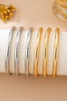 Chunky Triple Tube Bangle Set | 80B1604