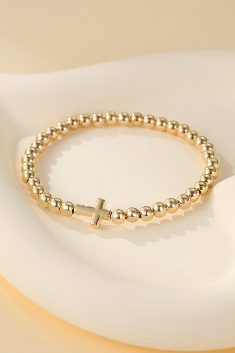CROSS BALL CHAIN BRACELET | 40B5239