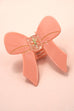 Marble & Pastel Bow Hair Claw Clips | 40H1059