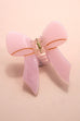 Marble & Pastel Bow Hair Claw Clips | 40H1059