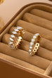 Gold-Tone Crystal Stretch Ring Duo | 80R175