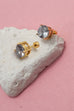 STAINLESS STEEL SCREW BACK POST STUD EARRINGS | 40E473