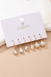 Clear Crystal Drop Huggie Earring Set | 80E61885