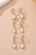 Clear Crystal Drop Huggie Earring Set | 80E61885