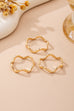 Organic Wavy Knot Gold Ring | 80R211