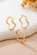 Organic Wavy Knot Gold Ring | 80R211