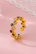 Multicolor Gemstone Beaded Ring | 80R218
