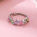 Rainbow Gem Eternity Ring | 80R221