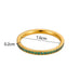 18K STAINLESS STEEL TARNISH FREE BAND RING | 40R148