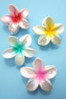 FLOWER POP COLOR HAIR CLAW CLIPS | 40H1051