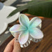 FLOWER POP COLOR HAIR CLAW CLIPS | 40H1051