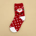 Festive Holiday Polka Dot Crew Socks | 40S02102