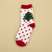 Festive Holiday Polka Dot Crew Socks | 40S02102