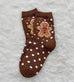 Festive Holiday Polka Dot Crew Socks | 40S02102
