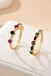 Rainbow Gemstone Cluster Statement Ring Set | 80R227