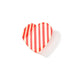 Polka Dot & Striped Heart Hair Claw Clips | 40H1053