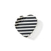 Polka Dot & Striped Heart Hair Claw Clips | 40H1053