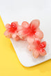 Gradient Resin Floral Hair Claw Clips | 40H1063