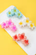 Gradient Resin Floral Hair Claw Clips | 40H1063