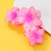 Gradient Resin Floral Hair Claw Clips | 40H1063