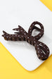 Oversized Polka Dot Bow Hair Claw Clip | 40H1066