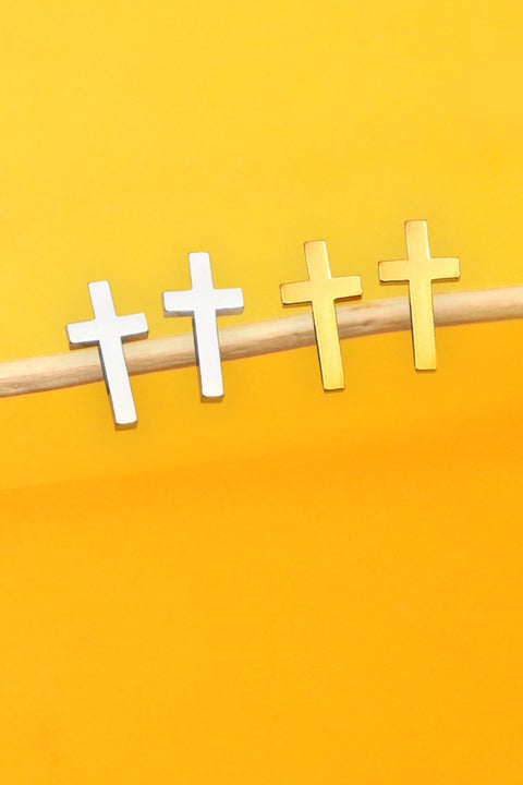 STAINLESS STEEL SCREW BACK POST STUD EARRINGS | 40E481