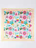 Multi-Color Floral Silk-Feel Scarf | 40SC704