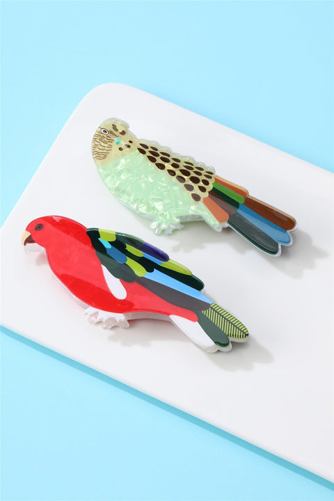 Whimsical Bird Shaped Acetate Hair Claw Clips | 40H1070