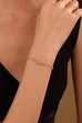 18K STAINLESS STEEL TARNISH FREE INITIAL BRACELET | 40B5246