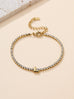 18K STAINLESS STEEL TARNISH FREE INITIAL BRACELET | 40B5246
