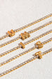 18K STAINLESS STEEL TARNISH FREE INITIAL BRACELET | 40B5246