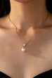 Classic CZ Crystal & Pearl Pendant Necklace | 80N92872