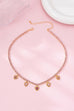 Glass Crystal Tennis Charms Necklace | 80N92887
