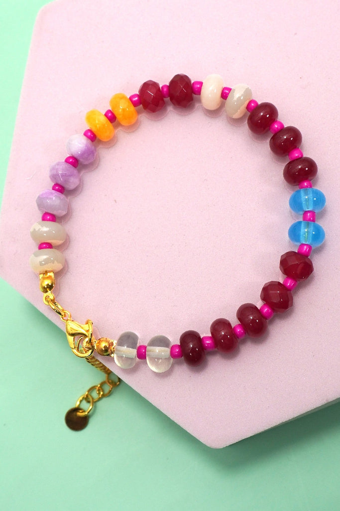 BOHO RESIN BEADED BRACELET | 40B5247