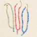 Resin Bead & Enamel Fish Charm Strand Necklace | 40NK9808