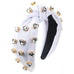 Heart Crystal Embellished Knot Headband | 40HB195